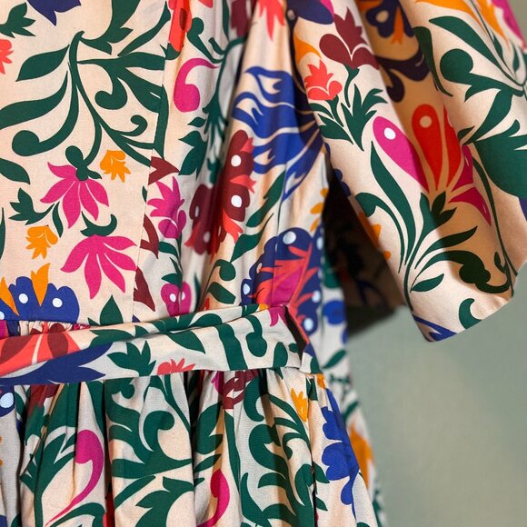 Leota mini wrap dress - Picture 4 of 14